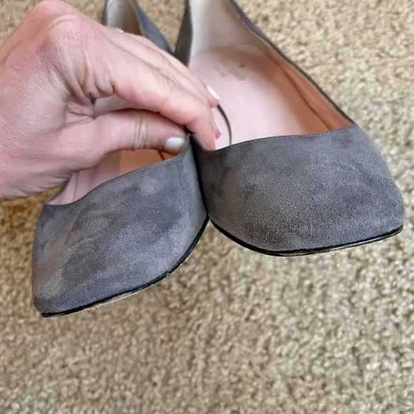 Kate Spade Danika Crystal Block Heels Gray Women’s Size 8.5 - Picture 5 of 12